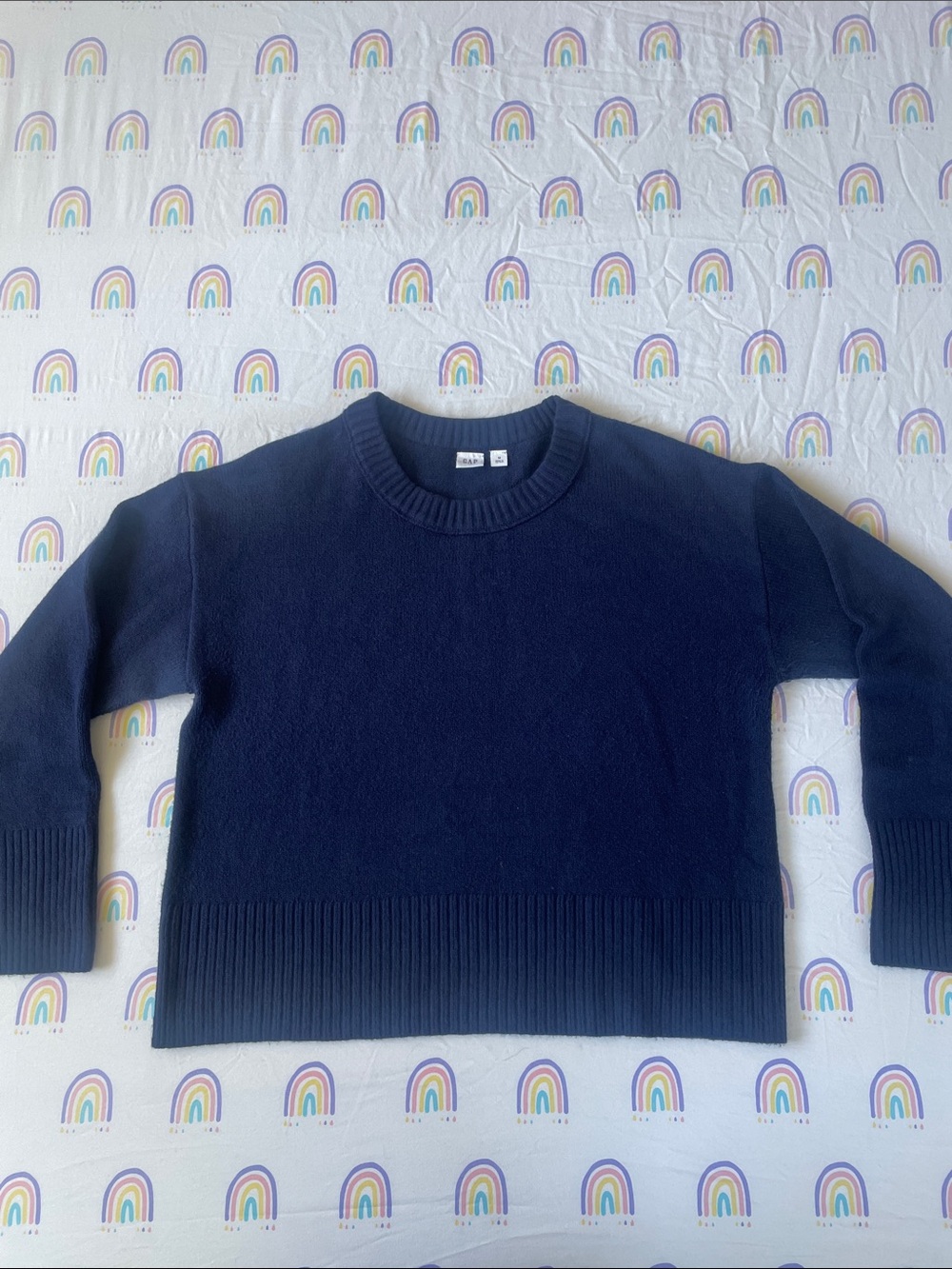 Gap Navy Crewneck Sweater - Classic Everyday Knit